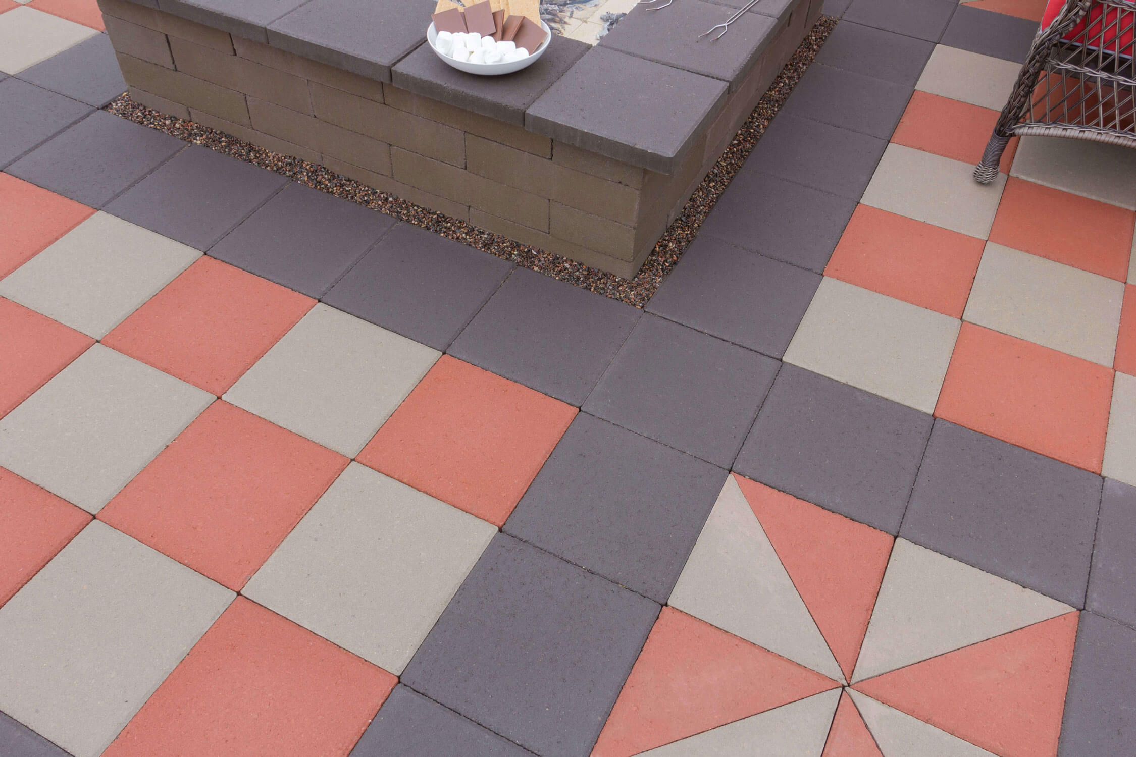 12x12 paver patterns