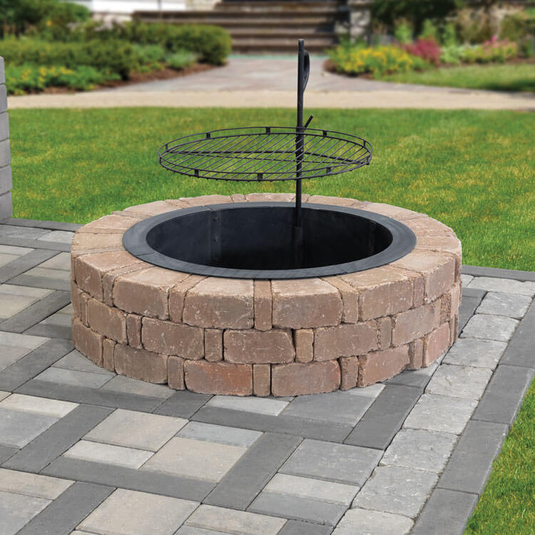 48 Fire Pit Ring Menards Shop Stores tecnico.aspillagahornauer.cl