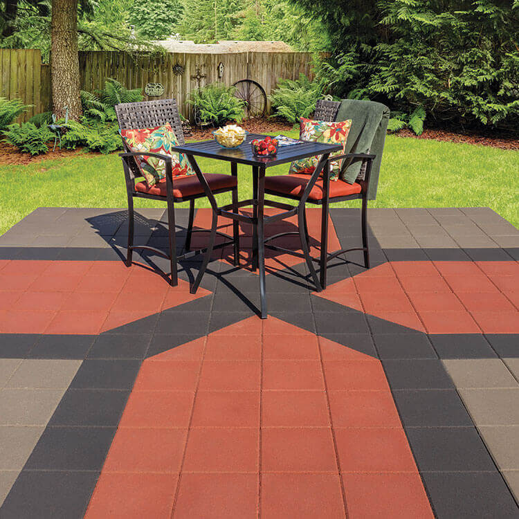 Mm Concrete Paver Stones Mm Concrete Paver Stones, Rubber Patio Pavers Menards
