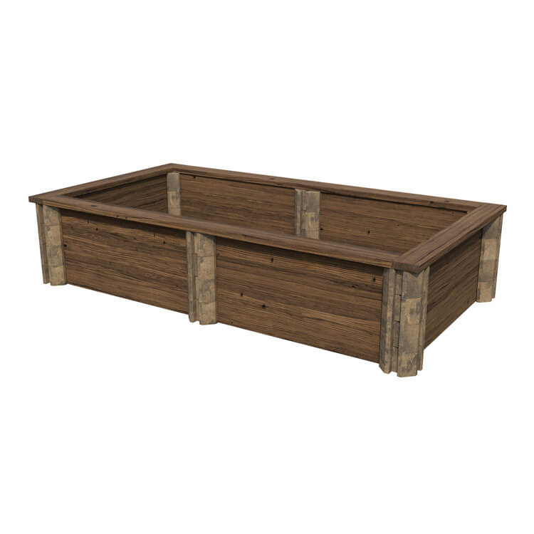 MM Concrete | 4' x 8' Raised Garden Bed